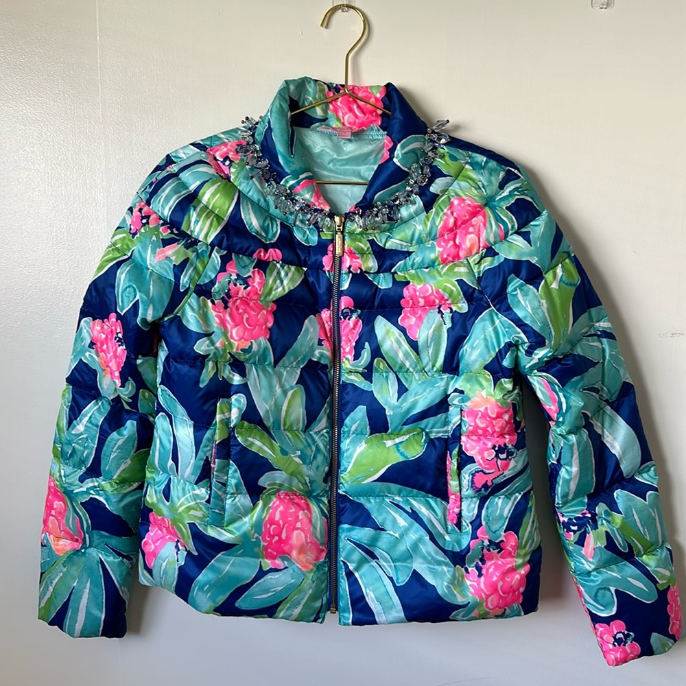EUC Lilly Pulitzer Puffer Coat